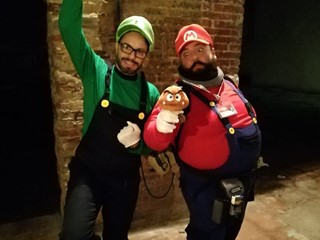 Super Mario e Super Luigi @guido anselmi